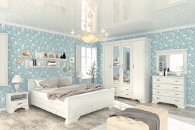 Sada 2 nočných stolíkov JARMANKA, borovica/dub zlatý