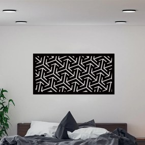 drevo zivota Drevený dekoračný panel na stenu FLAKES Farebný vzor: Čierna, Rozmery (cm): 40x80