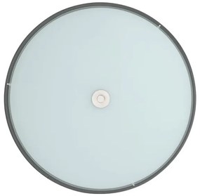 Eglo 55277 - Stropné svietidlo PASTERI 3xE27/25W/230V pr. 47,5 cm sivá