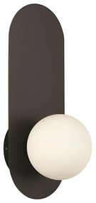 Maytoni MOD419WL-01B - Nástenné svietidlo BAO 1xG9/28W/230V čierna