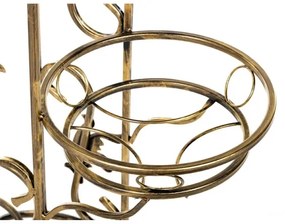 Stojan na kvety 90x65 cm zlatá