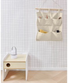 Sivá vonkajšia lampa Kave Home Janvir, výška 16 cm