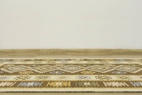Obojstranný koberec / behúň Kilim medový 3