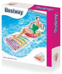 Bestway Nafukovacie kreslo priesvitné 43023