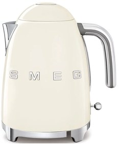 Krémovo-biela varná kanvica SMEG 50's Retro Style