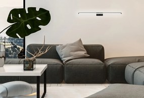 LED kúpeľňové svietidlo nad zrkadlo 12W 50CM APP373-1W čierna