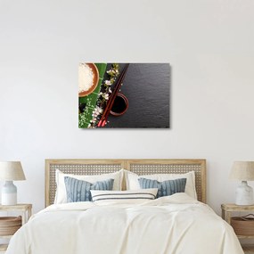 Sklenený obraz - Sushi (70x50 cm)