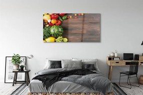 Obraz plexi Melón paradajky kôpor 140x70 cm