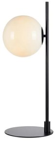 Biela stolová lampa Markslöjd Dione, výška 62,5 cm
