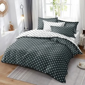 Bavlnené obliečky Colam sivé