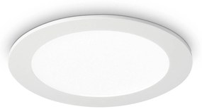 Stropné LED svetlo Groove round 3 000 K 22,7 cm