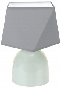 Stolná lampa Diamond, 1x textilné tienidlo (výber z 12 farieb), (výber z 3 farieb konštrukcie), n