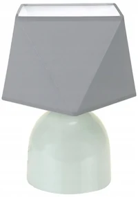 Stolná lampa Diamond, 1x textilné tienidlo (výber z 12 farieb), (výber z 3 farieb konštrukcie), n