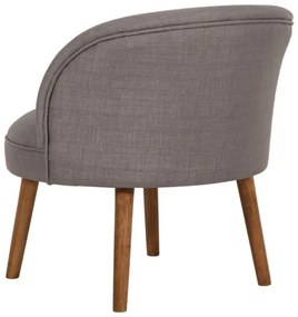 Detské kreslo KUNI sivé