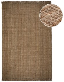 Hnedý jutový koberec Flair Rugs Jute, 200 x 290 cm