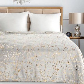 Deka GLAMO D91 oceľová / zlatá