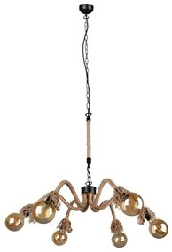 Reality - Luster na reťazi ALVA 6xE27/10W/230V