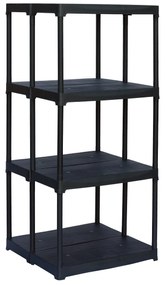 ARTPLAST Regál, 4 police, 600x585x1330mm