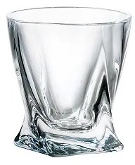 Crystal Bohemia Poháre QUADRO 55 ml, 6 ks