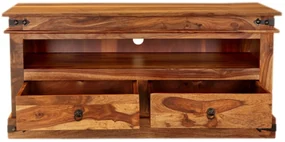 furniture-nabytek.cz - TV stolík drevený z masívu palisander 120x45x55