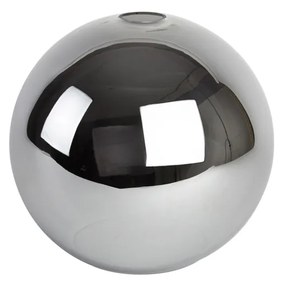 Sklo na závesné svietidlo dymové 20 cm - Pallon