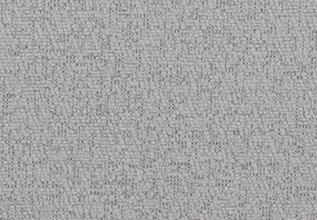 Rozkladacia pohovka na trvalé spanie Georgia, achátovo šedá tkanina