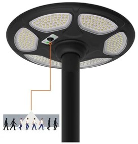 LED solárna pouličná lampa so senzorom SOLSUMI LED/25W/3,2V IP54 25000 mAh + DO