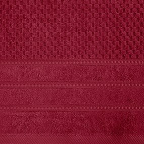 BAVLNENÝ UTERÁK ADORE SADA 6KS 50X90 CM ČERVENÁ