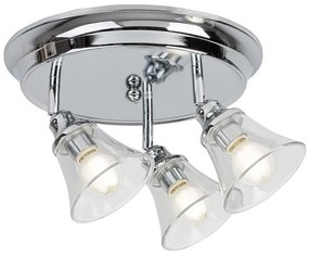 Rabalux 3210 - Kúpeľňové bodové svietidlo ANTOINE 3xE14/40W/230V IP44