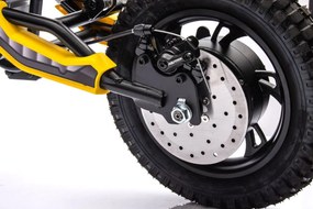 LEAN CARS Dobíjací Crossbike A9901 Yellow 36V