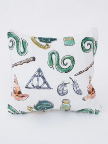 Obliečka na vankúš mikroplyš Harry Potter 40 × 40 cm - Slizolin