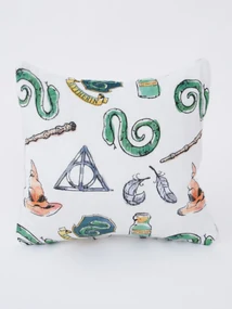 Obliečka na vankúš mikroplyš Harry Potter 40 × 40 cm - Slizolin