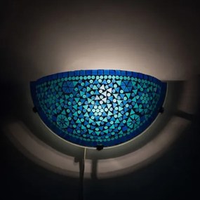 Morroco wall lampa s vypínačom Moon mozaika SKY 30*17