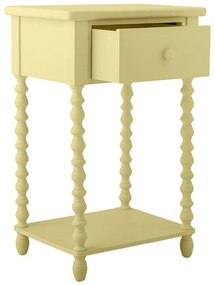 Svetložltý nočný stolík Salino – Bloomingville