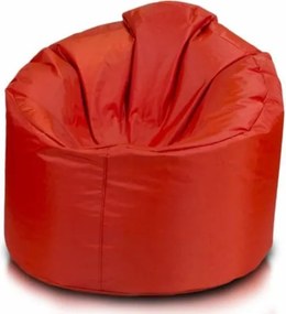 Sedací vak hruška Star polyester TiaHome - Červená