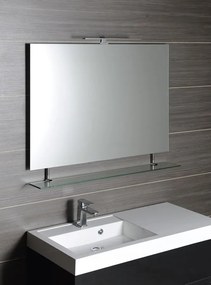 Sapho Sapho, WEGA zrkadlo 1000x800mm, s policou, 60092
