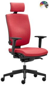 RIM Kancelárska stolička ANATOM AT 985B 986B čalúnenie URBAN, JET BIOACTIVE, TONAL