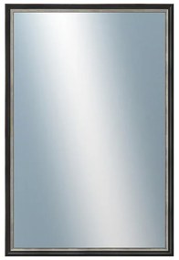 DANTIK - Zrkadlo v rámu, rozmer s rámom 40x60 cm z lišty Anversa piccola čierna (3146)