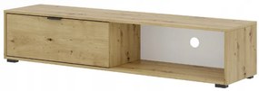 Závěsný/stojací TV stolek COMFY 150 cm dub artisan