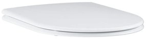 GROHE Essence WC sedátko s automatickým pozvoľným sklápaním - Softclose, odnímateľné, z Duroplastu, alpská biela, 39577000