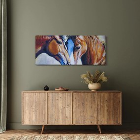 Obraz - Zamilované kone (120x50 cm)