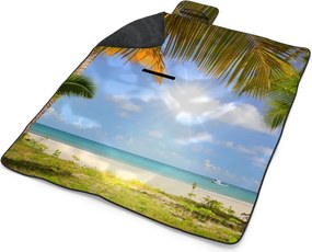 Sablio Plážová deka Pláž: 200x140 cm