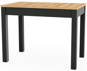 Skladací stôl Orion 03 100/160x60cm dub craft/čierna