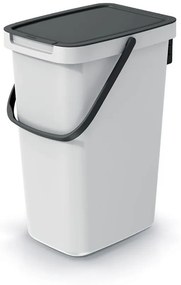 Odpadkový kôš Select 12 L popolavo sivý/čierny