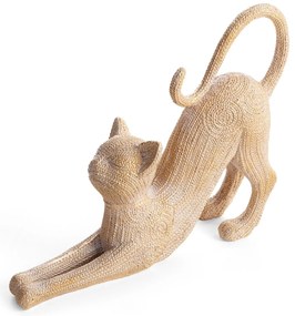 DEKORAČNÁ SOŠKA VALERI 25X7X19 CM ZLATÁ