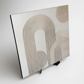 DUBLEZ | Štrukturovaný obraz z dreva - Oblúk