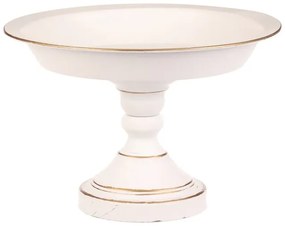 BONTEC Misa kovová - na stojane, 20 cm, aranžovacia, biela Farba: Biela