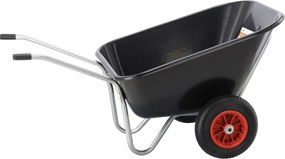 GARDEN LINE Záhradný fúrik – objem 280 l, čierny