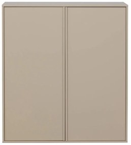 Krémová modulárna skriňa z borovicového dreva 100x110 cm Daily – vtwonen