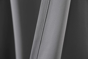 Záves OXFORD LIGHT 140x250 cm, svetlosivý Zavesenie: Riasiaca páska